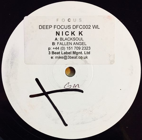 Nick K - Black Soul / Fallen Angel | Deep Focus (DFC 002 WL) - main Nick K - Black Soul / Fallen Angel | Deep Focus (DFC 002 WL) - main