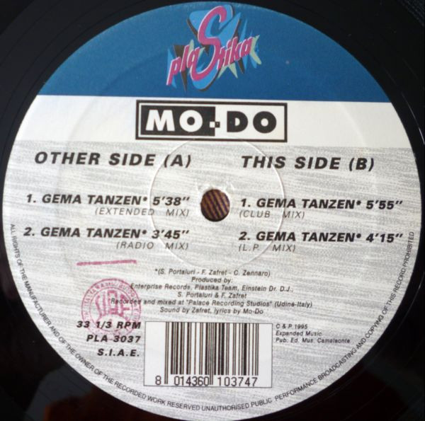 Mo-Do - Gema Tanzen | Plastika (PLA 3037) - 3