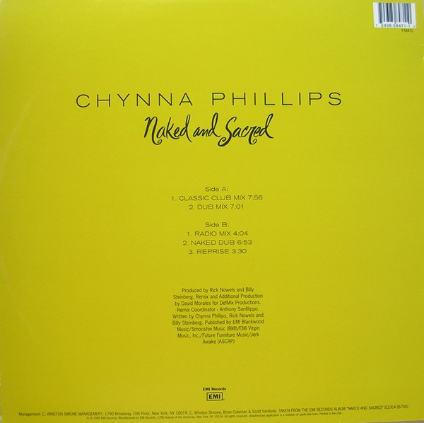 Chynna Phillips - Naked And Sacred | EMI (Y-58471) - 2 Chynna Phillips - Naked And Sacred | EMI (Y-58471) - 2