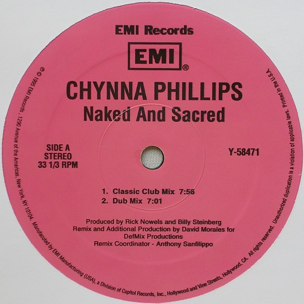 Chynna Phillips - Naked And Sacred | EMI (Y-58471) - 3 Chynna Phillips - Naked And Sacred | EMI (Y-58471) - 3