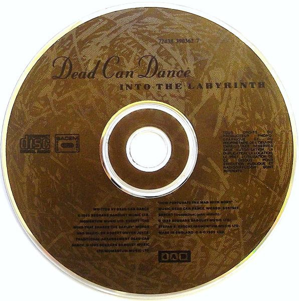 Dead Can Dance - Into The Labyrinth | Labels (72438 390362 7) - 4 Dead Can Dance - Into The Labyrinth | Labels (72438 390362 7) - 4