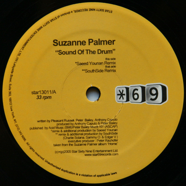 Suzanne Palmer - Sound Of The Drum | Star 69 Records (star13011) - 2 Suzanne Palmer - Sound Of The Drum | Star 69 Records (star13011) - 2