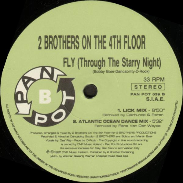 2 Brothers On The 4th Floor - Fly (Through The Starry Night) | Pan Pot (PAN POT 039) - 4