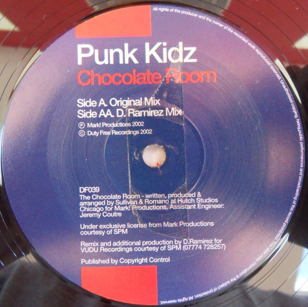 Punk Kidz - Chocolate Room | Duty Free Recordings (DF 039) - 3
