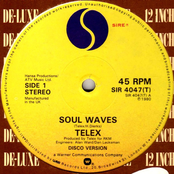 Telex - Soul Waves | Sire (SIR 4047 (T)) - main