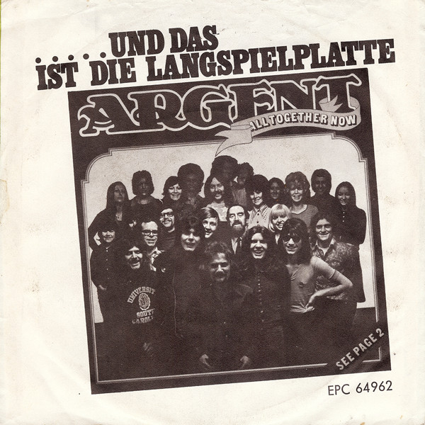 Argent - Tragedy | Epic (EPC S 8115) - 2