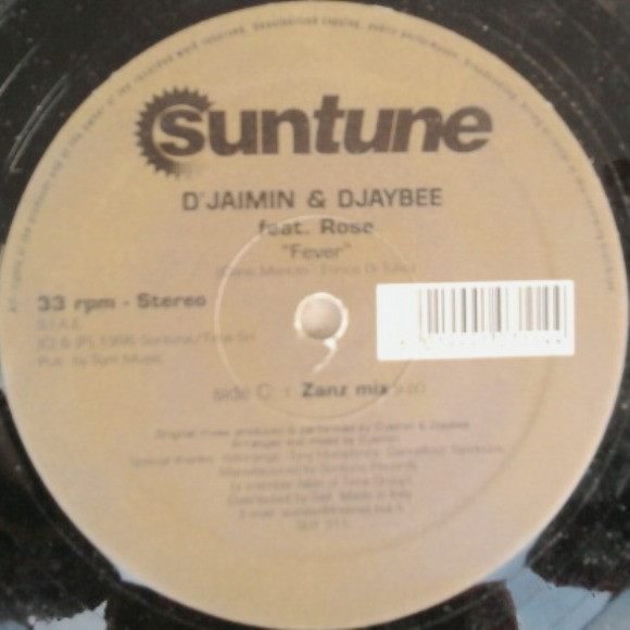 D'Jaimin  &  Djaybee - Fever | Suntune (SUT 011) - 3