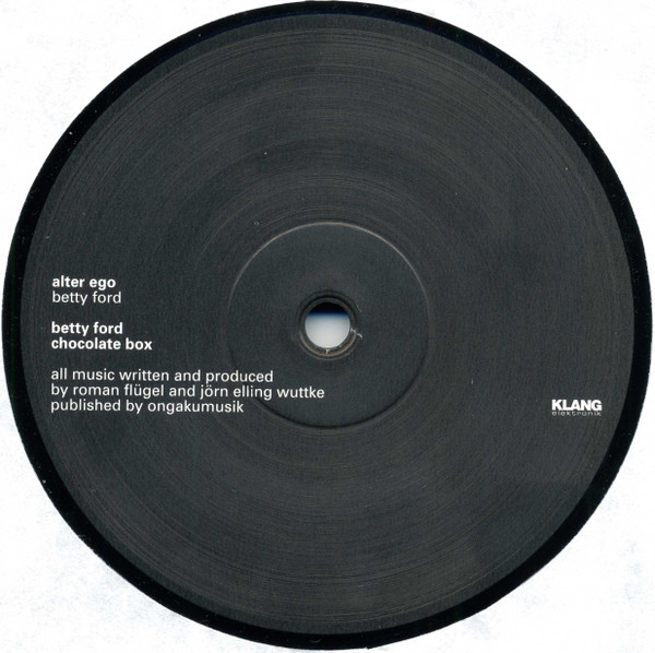 Alter Ego - Betty Ford | Klang Elektronik (nr. 38) - main