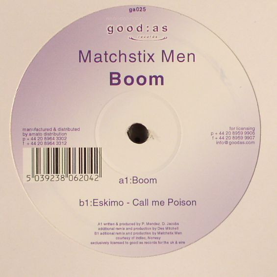 Matchstix Men - Boom | good:as (ga025)