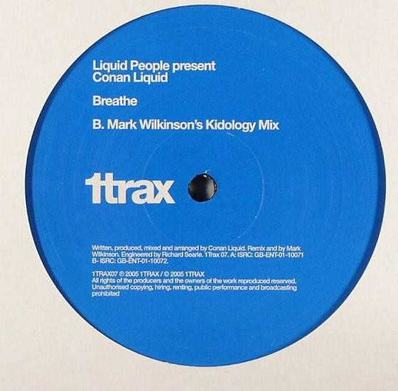 Liquid People Present Conan Liquid - Breathe | 1trax (1 TRAX 07) - 2 Liquid People Present Conan Liquid - Breathe | 1trax (1 TRAX 07) - 2