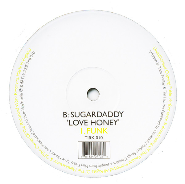 Sugardaddy - Love Honey | Tirk (TIRK 010) - 2