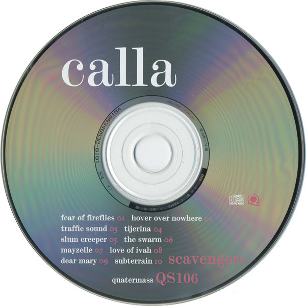 Calla - Scavengers | Quatermass (QS106) - 3