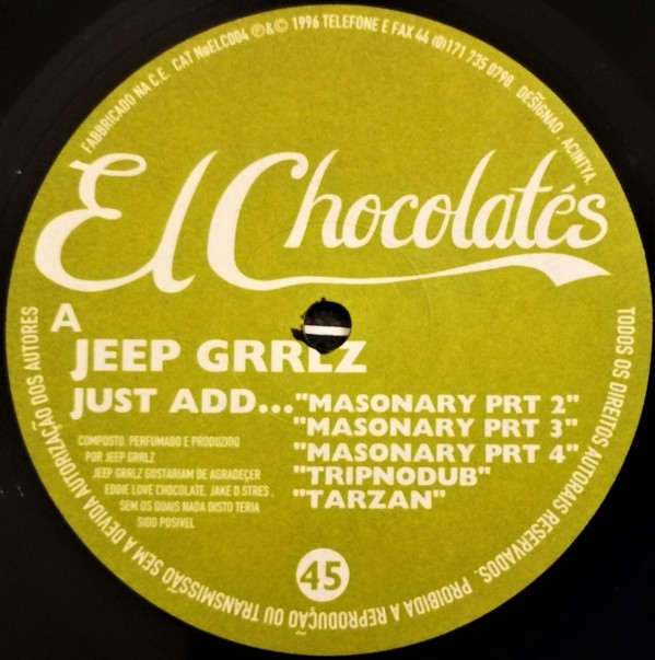 Jeep Grrlz - Just Add... | El Chocolates (ELC004)