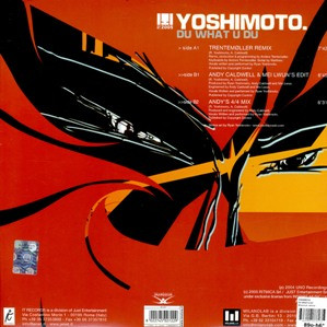 Yoshimoto - Du What U Du | Milano Lab (MLI 004) - 2 Yoshimoto - Du What U Du | Milano Lab (MLI 004) - 2