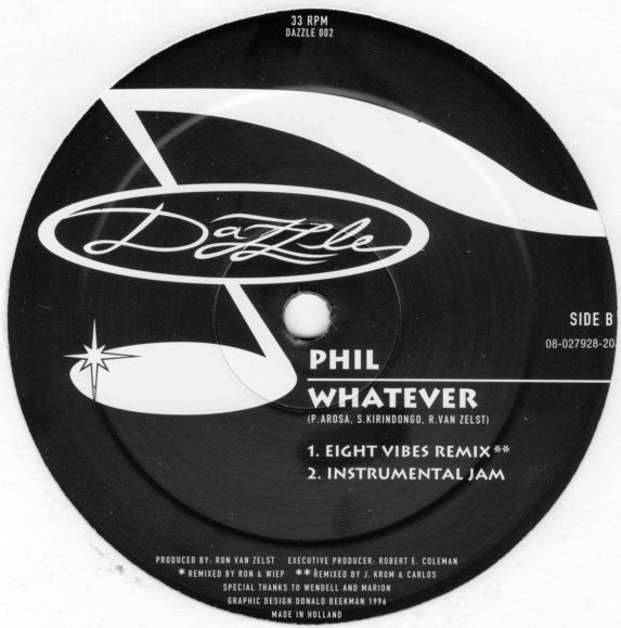 Phil - Whatever | Dazzle (DAZZLE 002) - 2