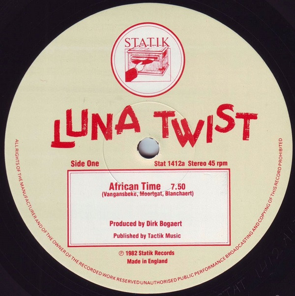 Luna Twist - African Time | Statik Records (STAT 1412) - 3