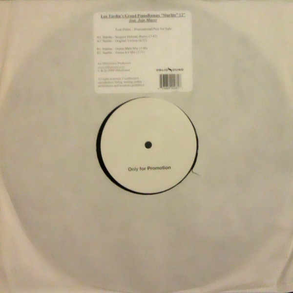 Leo Tardin's Grand PianoRamax Feat. Jojo Mayer - Starlite | ObliqSound (OS 008)