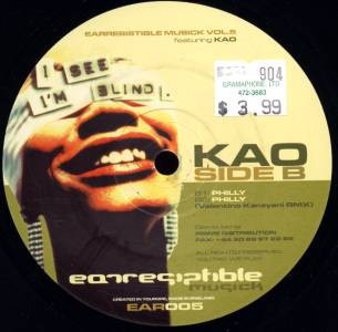 Kao - I See I'm Blind. | Earresistible Musick (EAR 005) - 3 Kao - I See I'm Blind. | Earresistible Musick (EAR 005) - 3