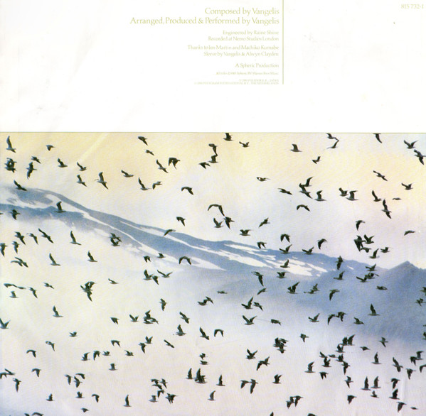 Vangelis - Antarctica (Music From Koreyoshi Kurahara's Film) = 南極物語 | Polydor (815 732-1) - 5