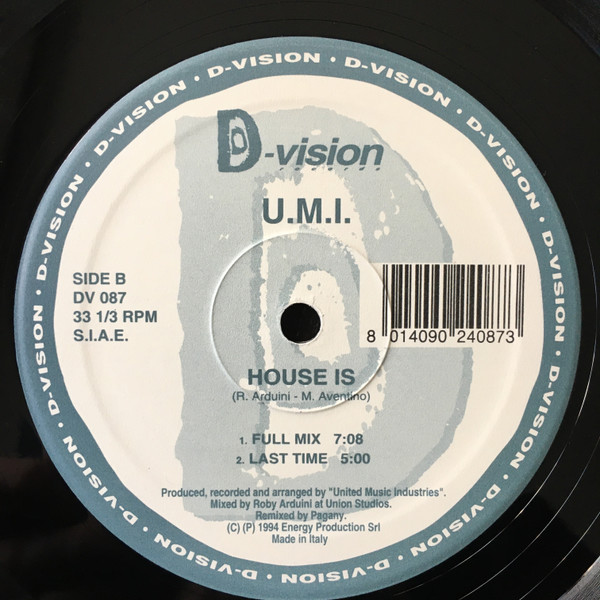 U.M.I. - House Is | D:vision Records (DV 087) - 4 U.M.I. - House Is | D:vision Records (DV 087) - 4