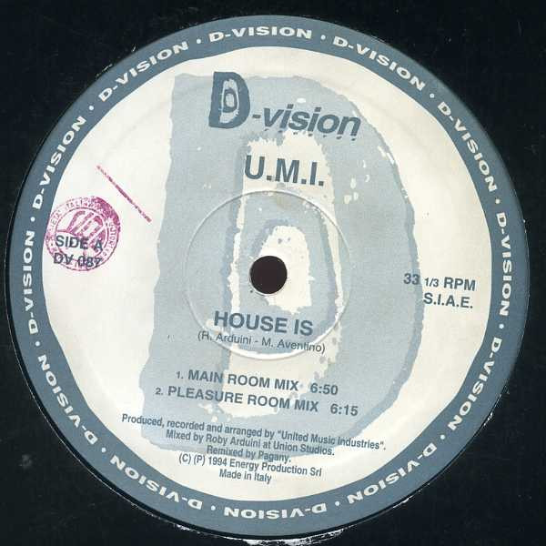 U.M.I. - House Is | D:vision Records (DV 087) - 3 U.M.I. - House Is | D:vision Records (DV 087) - 3