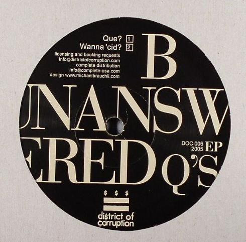 Jambi - Unanswered Questions EP | District Of Corruption (DOC 006) - 2