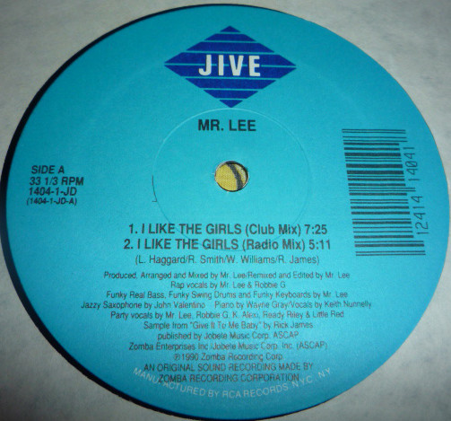 Mr. Lee - I Like The Girls | Jive (1404-1-JD) - 2 Mr. Lee - I Like The Girls | Jive (1404-1-JD) - 2