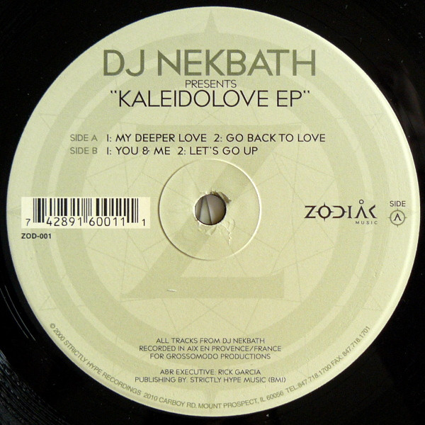 DJ Nekbath - Kaleidolove EP | Zodiak Music (ZOD-001) - 2