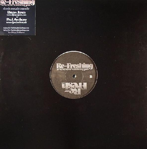 Bryan Jones & Paul Anthony - The Twin Cousin LP | Re-freshing Recordings (RE-FRESH 003) - 2 Bryan Jones & Paul Anthony - The Twin Cousin LP | Re-freshing Recordings (RE-FRESH 003) - 2