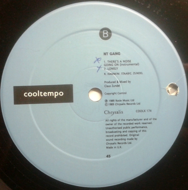 N.T. Gang - There's A Noise Going On | Cooltempo (COOLX 174) - 4