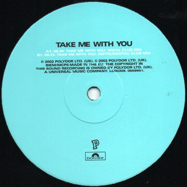 Cosmos - Take Me With You | Polydor (0659951) - 4 Cosmos - Take Me With You | Polydor (0659951) - 4