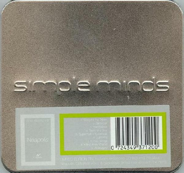 Simple Minds - Néapolis | Chrysalis (7243 4 93712 0 0) - main