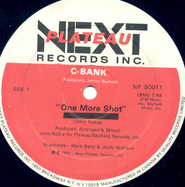 C-Bank Featuring Jenny Burton - One More Shot | Next Plateau Records Inc. (NP 50011) - main C-Bank Featuring Jenny Burton - One More Shot | Next Plateau Records Inc. (NP 50011) - main