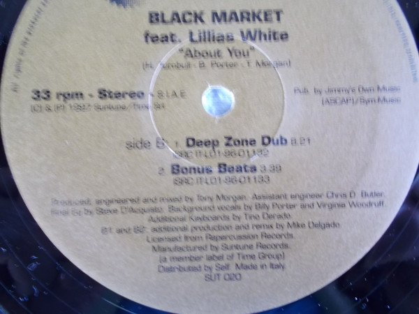 Black Market Featuring Lillias White - About You | Suntune (SUT 020) - 6 Black Market Featuring Lillias White - About You | Suntune (SUT 020) - 6