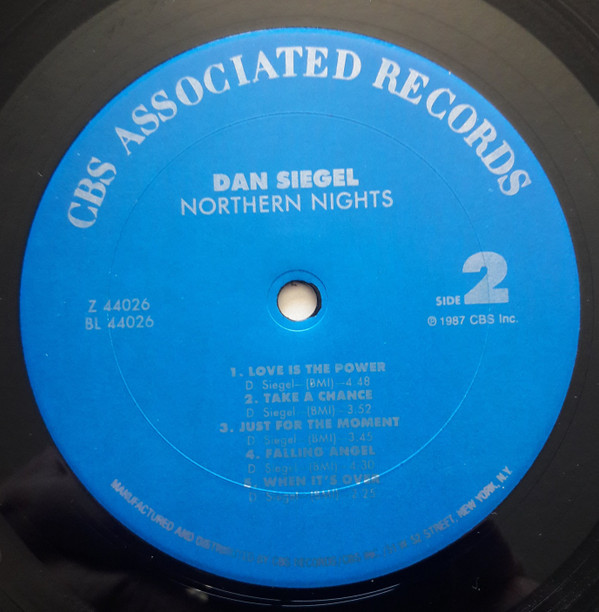 Dan Siegel - Northern Nights | CBS Associated Records (Z 44026) - 4 Dan Siegel - Northern Nights | CBS Associated Records (Z 44026) - 4