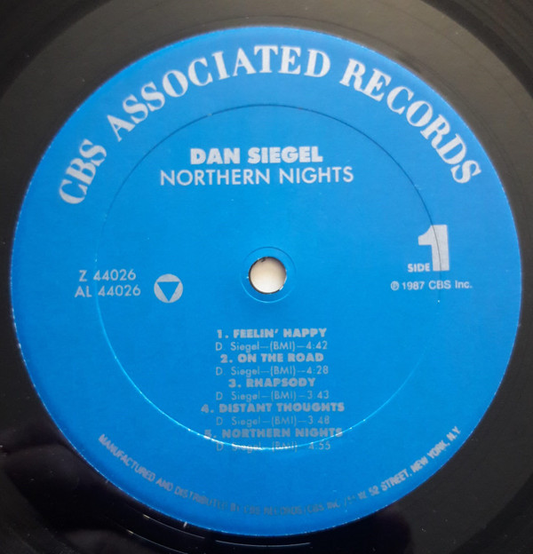 Dan Siegel - Northern Nights | CBS Associated Records (Z 44026) - 3 Dan Siegel - Northern Nights | CBS Associated Records (Z 44026) - 3