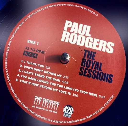 The Royal Sessions