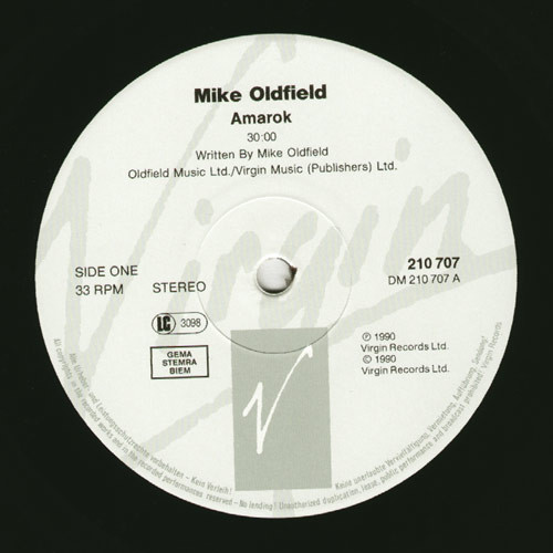 Mike Oldfield - Amarok | Virgin (V 2640) - 6