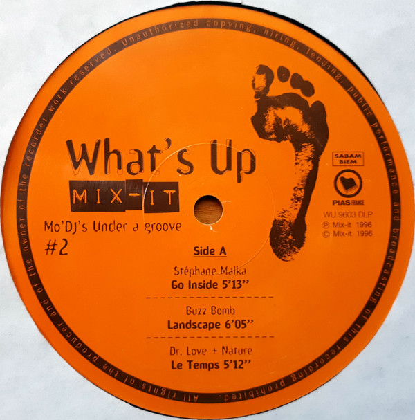 Various - What's Up Mix-It (Mo' DJ's / Volume #2) | What's Up Records (WU 9603 DLP) - 3 Various - What's Up Mix-It (Mo' DJ's / Volume #2) | What's Up Records (WU 9603 DLP) - 3