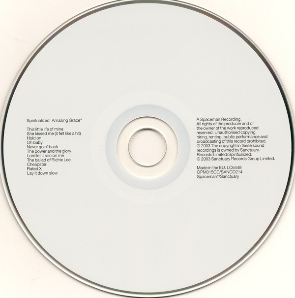 Spiritualized - Amazing Grace® | Spaceman Records (OPM015CD) - 4