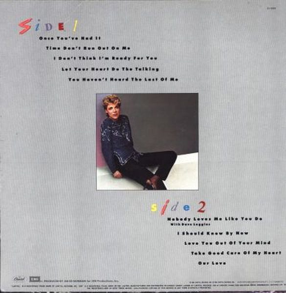 Anne Murray - Heart Over Mind | Capitol Records (SJ-12363) - 2 Anne Murray - Heart Over Mind | Capitol Records (SJ-12363) - 2