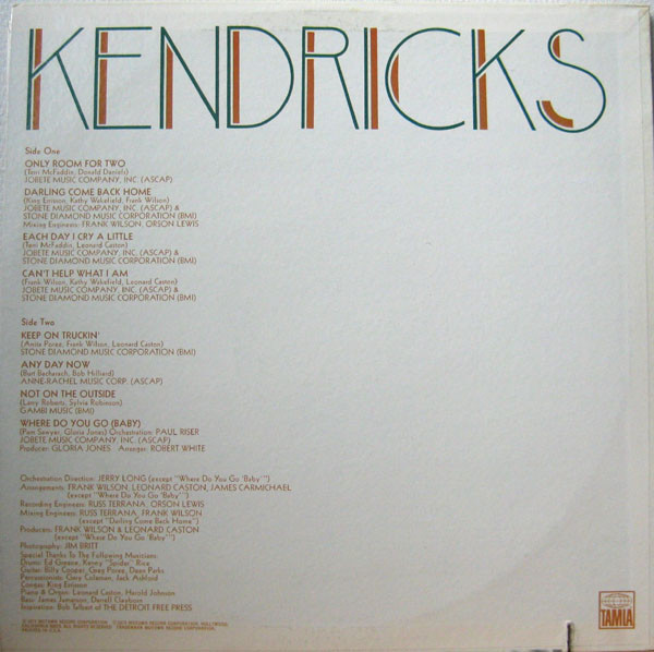 Eddie Kendricks - Eddie Kendricks | Tamla (T 327L) - 2 Eddie Kendricks - Eddie Kendricks | Tamla (T 327L) - 2