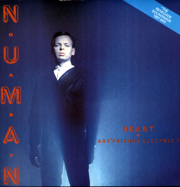 Gary Numan - Heart | I.R.S. Records (NUMANTX 1)