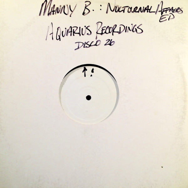 Manny Berenguel - Nocturnal Affaires E.P. | Aquarius Recordings (disco 26) - main
