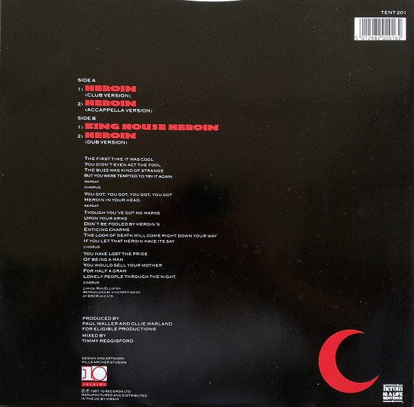 Black Britain - Heroin | 10 Records (TENT 201) - 2 Black Britain - Heroin | 10 Records (TENT 201) - 2