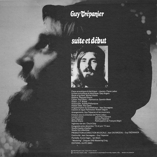 Guy Trépanier - Suite Et Début | Saturne (SA 1001) - 4
