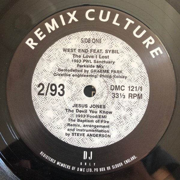 Various - Remix Culture 2/93 | DMC (DMC 121/1) - 3