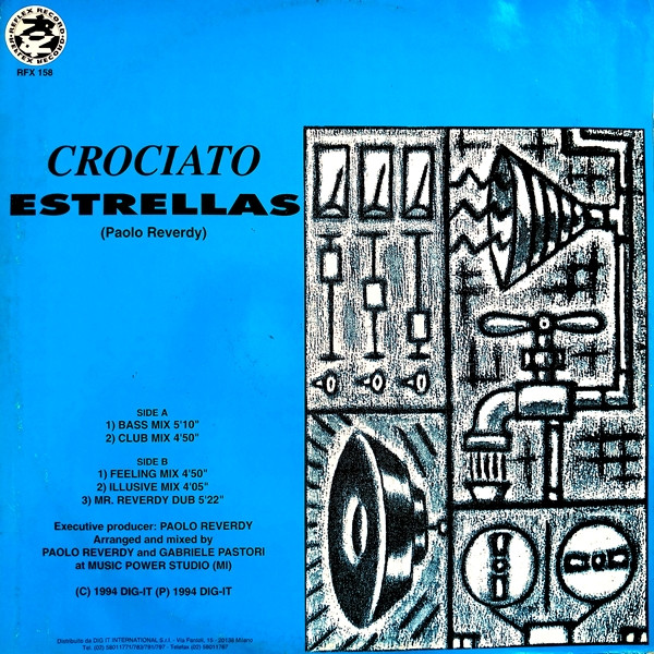 Crociato - Estrellas | Reflex Records (RFX 158) - 2