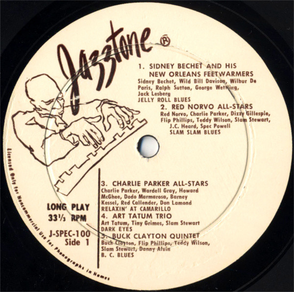 Various - Jazz Sampler | Jazztone (J-SPEC-100) - 3