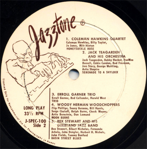 Various - Jazz Sampler | Jazztone (J-SPEC-100) - 4